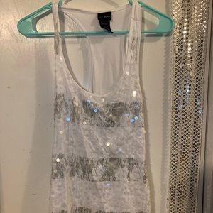 Sequin Tank Top